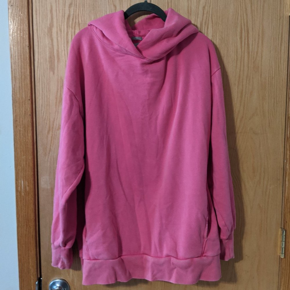Gap sweats oversized pink sweatshirt size large tall